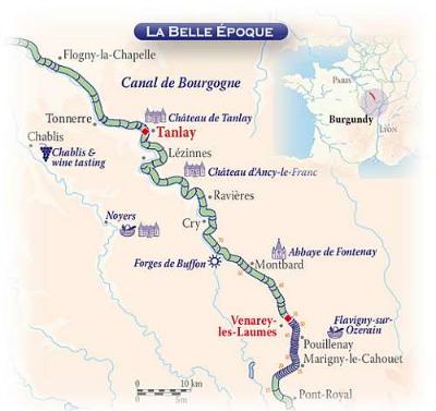 La Belle Epoque Hotel Barge - 2017 Season, Burgundy Region France ...